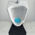 JJ CARE Urinal Mats + Free Urinal Screen Deodorizer (Pack of 8) Non-Slip Bathroom Urine Mat, Disposable Floor Mat with Urinal Screens, Absorbent Toilet Urine
